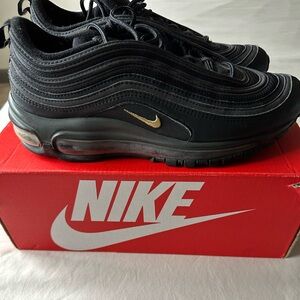 Nike Air Max 97 Black with Gold Detail